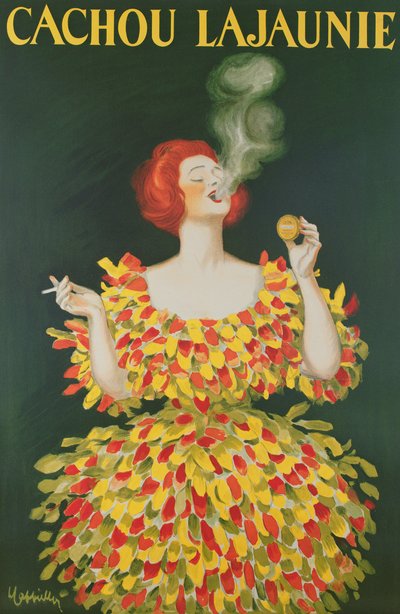 Poster Advertising Cachou Lajaunie by Leonetto Cappiello
